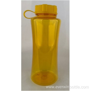 1000mL Yellow Wide Mouth Water Bottle